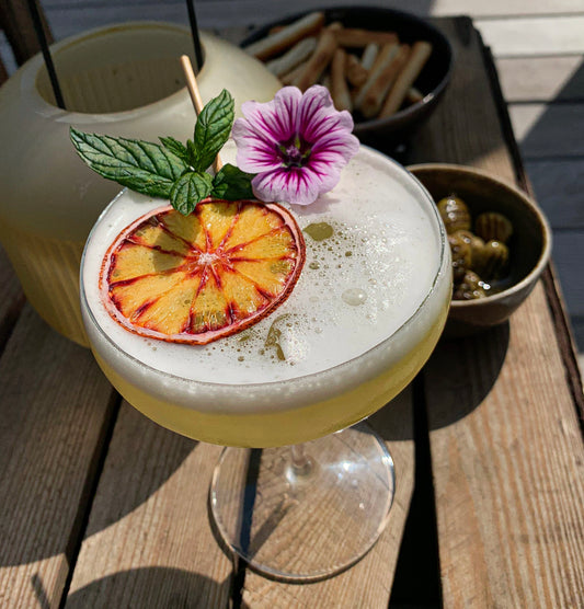 Gedroogde citrusschijfjes als de perfecte cocktail garnish