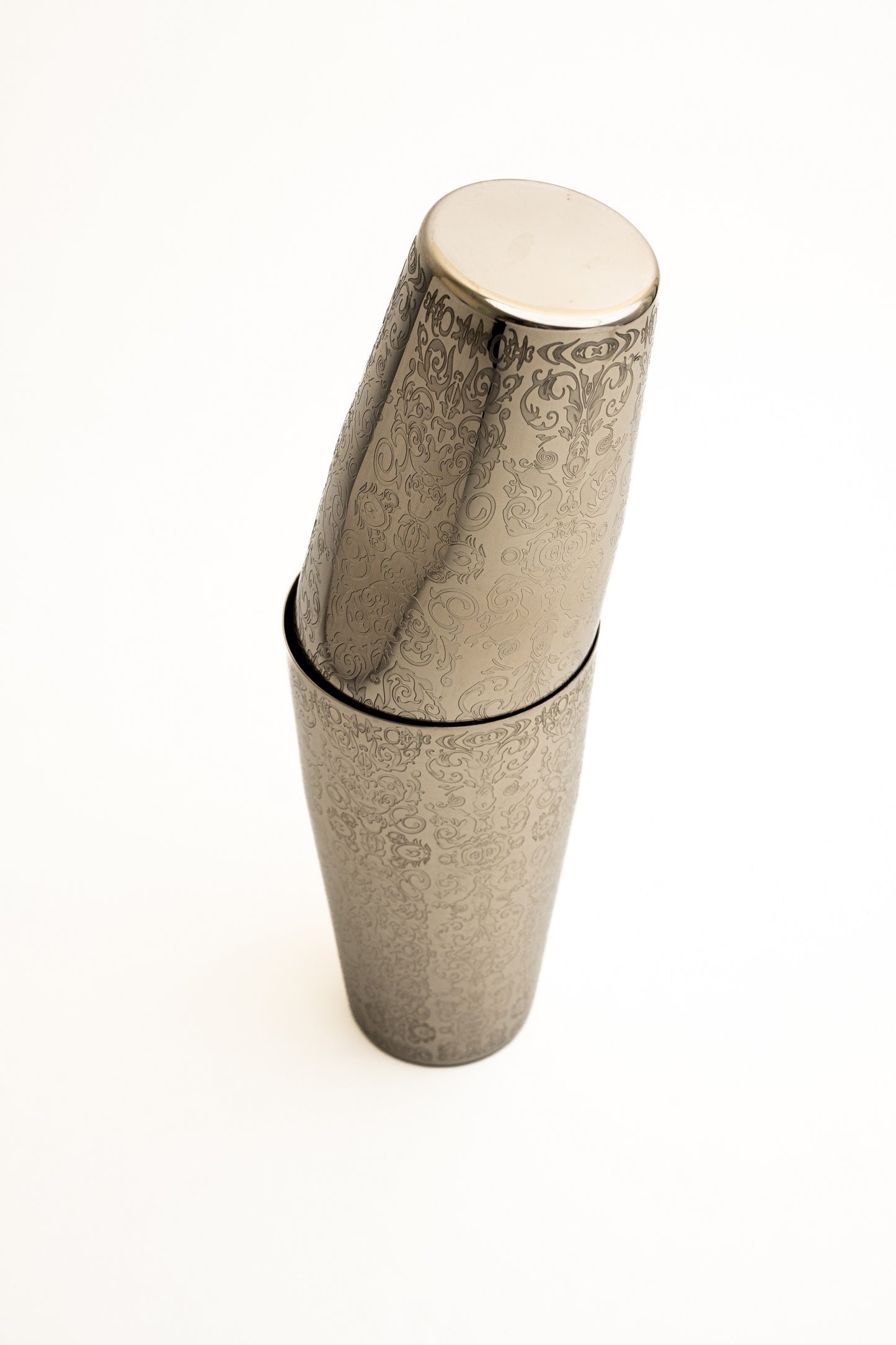 Patterned Boston Shaker