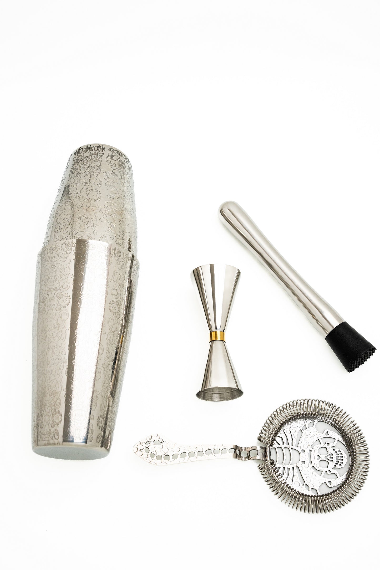 Premium Patterned Bartools Set